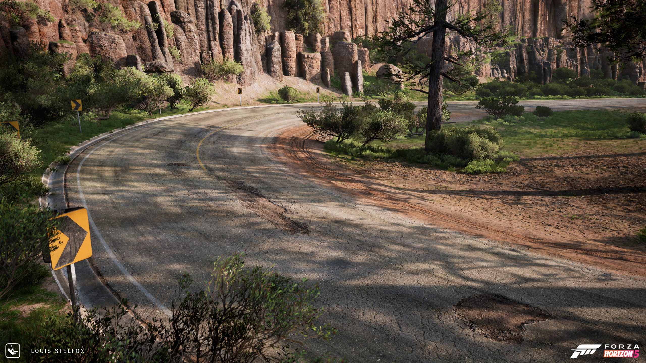 [11] Louis S - In-Game - Area 05 - Canyon B Roads.png